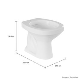 Kit Completo Deca Bacia Convencional Aspen Branco