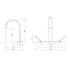 Misturador Deca de Mesa Bica Alta para Lavatório Stick Cromado