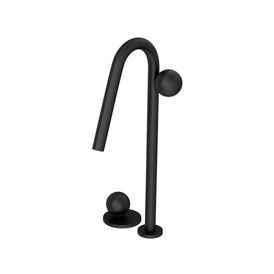 Monocomando de Mesa Bica Alta para Lavatório Black Matte