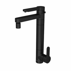 Misturador Monocomando de Mesa com Filtro para Cozinha Twin Black Matte
