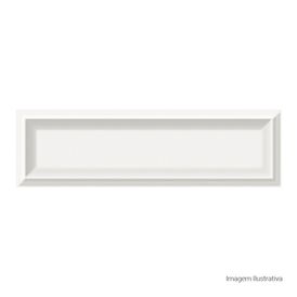 Azulejo Invertido White - 7cmx24cm Ret