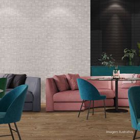 Azulejo Cintilante Lux Black - 8cmx25cm Bold