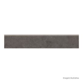 Porcelanato - Rodapé Loft Acetinado Dark Gray - 11cmx60cm Bold