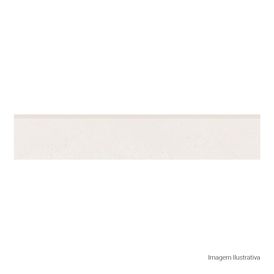 Porcelanato - Rodapé Loft Acetinado White - 11cmx60cm Bold