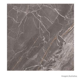 Porcelanato Lumina Acetinado Dark Gray - 100cmx100cm Ret
