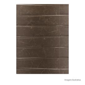 Porcelanato Lumina Acetinado Decor Brown - 30cmx120cm Ret