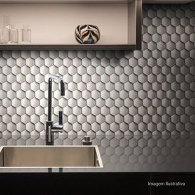 Porcelanato Acordes Matte White - 27cmx30,8cm Bold