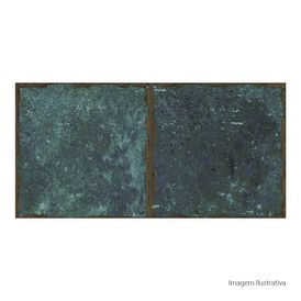 Porcelanato Atlantis Lux Green - 10cmx20cm Bold