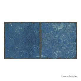 Porcelanato Atlantis Lux Blue - 10cmx20cm Bold