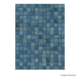 Porcelanato Atlantis Lux Blue - 10cmx20cm Bold