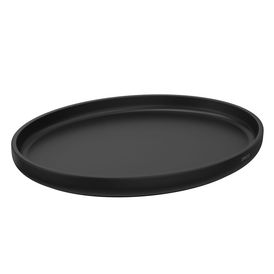 Bandeja Oval Deca Senses - Preto