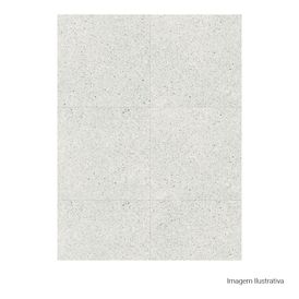 Porcelanato Battuto Polido Soft Gray - 100cmx100cm Ret