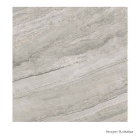 Porcelanato Blue Moon Polido Soft Gray - 120cmx120cm Ret
