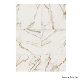 Porcelanato Canova Natural White - 100cmx100cm Ret