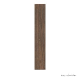 Porcelanato Cappuccino Natural Dark Brown - 20cmx120cm Ret