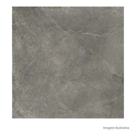Porcelanato Cement Stone Natural Dark Gray - 90cmx90cm Ret