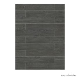 Porcelanato Chaplin Natural Black - 20cmx120cm Ret