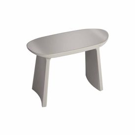 Banqueta Pequena Deca Senses - Amêndoa