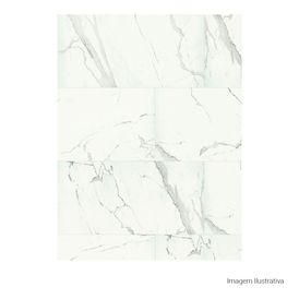 Porcelanato Duomo Polido Marmo White - 60cmx120cm Ret