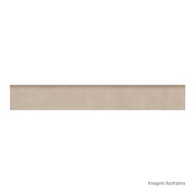 Porcelanato - Rodapé Downtown Hd Polido Almond - 15cmx90cm Ret