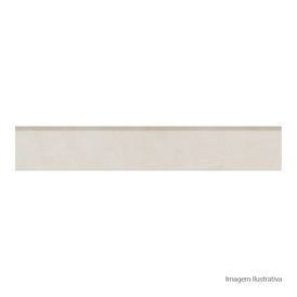 Porcelanato - Rodapé Downtown Hd Polido White - 15cmx90cm Ret