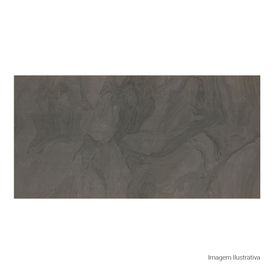 Porcelanato Duomo Polido Nero - 120cmx240cm Ret