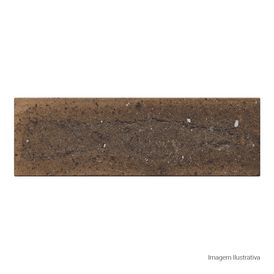 Porcelanato Every Brick Matte Stone Dark Brown - 7,7cmx24cm Bold