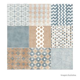 Porcelanato Lisboa Natural Colors - 60cmx60cm Ret