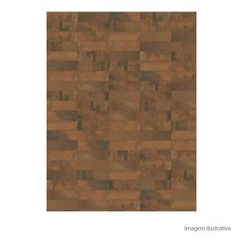 Porcelanato Metal Bricks Natural Gold - 7,7cmx24cm Bold