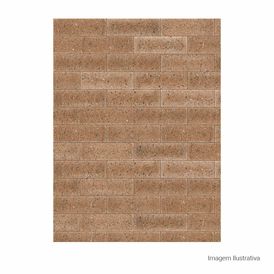 Porcelanato My Bricks Matte Stone Dark Beige - 7,7cmx24cm Bold