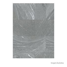 Porcelanato Oslo Hard Dark Gray - 60cmx120cm Ret