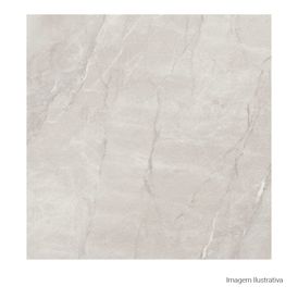 Porcelanato Pietra Di Savoie Acetinado Soft Gray - 100cmx100cm Ret