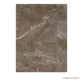 Porcelanato Soneto Polido Marble Dark Gray - 120cmx240cm Ret