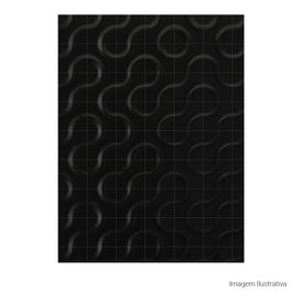 Porcelanato Space Matte/lux Move Black - 20cmx20cm Ret