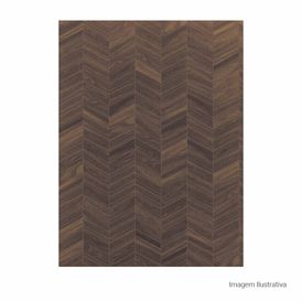 Porcelanato Chevron Dark Brown - 7,2cmx24cm Ret
