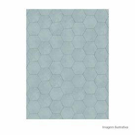 Porcelanato Giz Blue - 17,5cmx17,5cm Bold