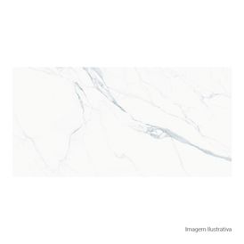 Porcelanato Ballet Polido White - 80cmx160cm Ret