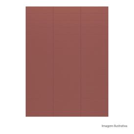 Porcelanato Colores Natural Dark Red - 10cmx40cm Bold