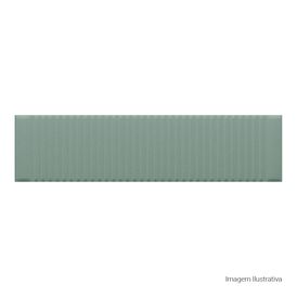 Porcelanato Senses Matte Decor Green - 10cmx40cm Bold