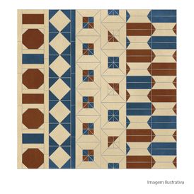 Porcelanato Isabela Capeto Natural Mix - 100cmx100cm Ret