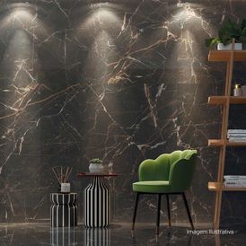 Porcelanato Pantera Natural Dark Brown - 120cmx120cm Ret