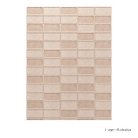 Porcelanato Emporio Matte/lux Soft Beige - 10cmx20cm Bold