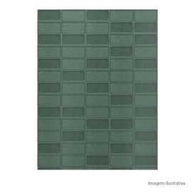 Porcelanato Emporio Matte/lux Green - 10cmx20cm Bold